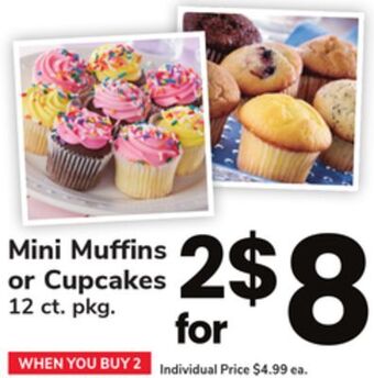 ACME Mini muffins or cupcakes offer