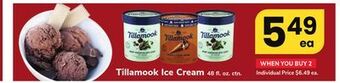 ACME Tillamook ice cream offer