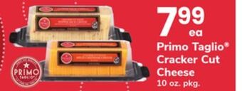 ACME Primo taglio® cracker cut cheese offer