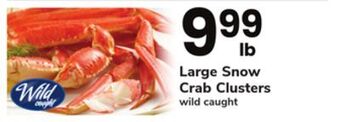 ACME Large snow crab clusters offer