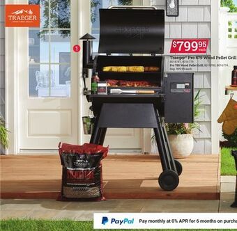 Ace Hardware Traeger® pro 575 wood pellet grill offer
