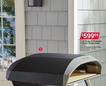 Ace Hardware Ooni koda 16 propane outdoor pizza oven offer