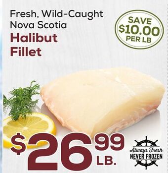 DeCicco & Sons Nova scotia halibut fillet offer