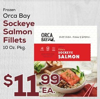 DeCicco & Sons Orca bay sockeye salmon fillets offer