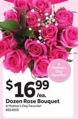 Stop&Shop Dozen rose bouquet offer