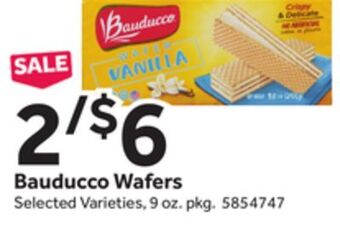 Stop&Shop Bauducco wafers offer