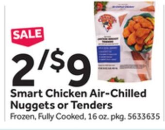 Stop&Shop Smart chicken air-chilled nuggets or tenders offer