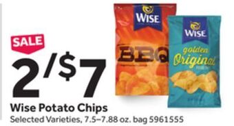 Stop&Shop Wise potato chips offer