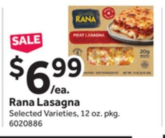 Stop&Shop Rana lasagna offer