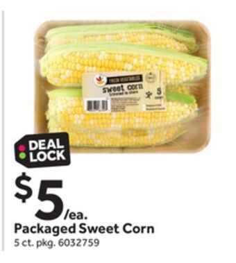 Stop&Shop Packaged sweet corn offer
