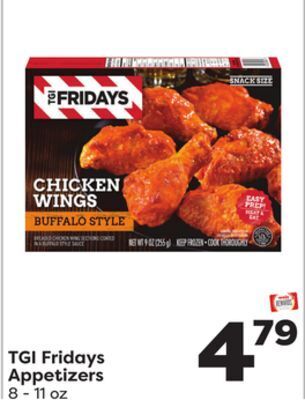 Weis Markets Tgi fridays appetizers offer