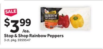 Stop&Shop Stop & shop rainbow peppers offer