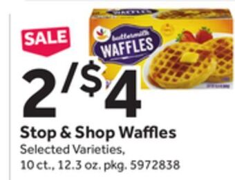 Stop&Shop Stop & shop waffles offer