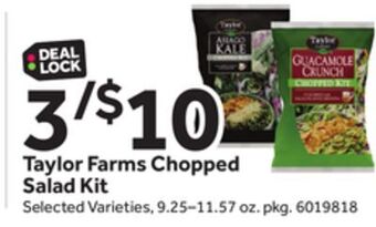 Stop&Shop Taylor farms chopped salad kit offer