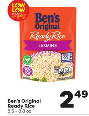 Weis Markets Ben's original ready rice offer