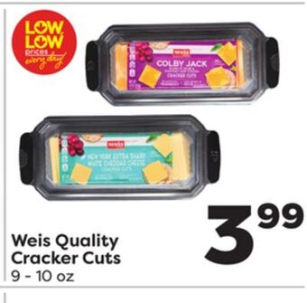 Weis Markets Weis quality cracker cuts offer