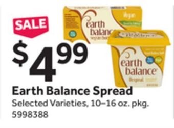 Stop&Shop Earth balance spread offer