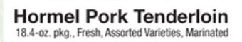 The Fresh Grocer Pork tenderloin offer