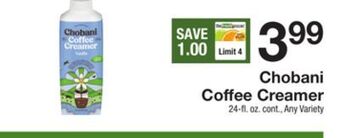 The Fresh Grocer Coffee creamer offer