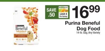 The Fresh Grocer Beneful dog food offer