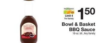 The Fresh Grocer Bbq sauce offer