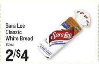 Lowes Foods Sara Lee Classic White Bread offer