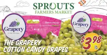 Sprouts Farmers Market The Grapery Cotton Candy Grapes offer