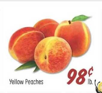 Sprouts Farmers Market Yellow Peaches offer