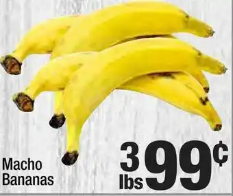 Super King Markets Macho Bananas offer