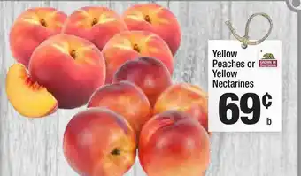 Super King Markets Yellow Peaches Or Yellow Nectarines offer