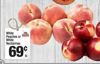 Super King Markets White Peaches Or White Nectarines offer