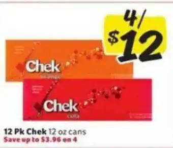 Winn Dixie 12 Pk Chek 12 Oz Cans offer