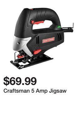 Kmart Craftsman 5 amp jigsaw offer