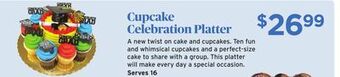 ShopRite Cupcake celebration platter offer