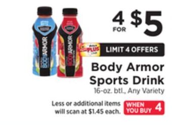 ShopRite Sports drink offer