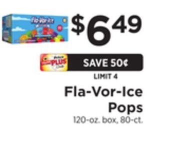ShopRite Pops offer