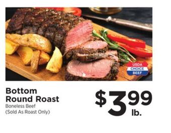 ShopRite Bottom round roast offer
