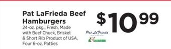 ShopRite Beef hamburgers offer