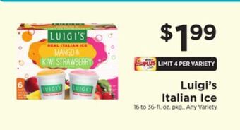 ShopRite Italian ice offer