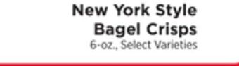 ShopRite Style bagel crisps offer