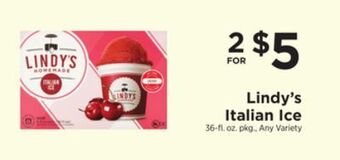 ShopRite Italian ice offer