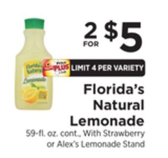 ShopRite Lemonade offer