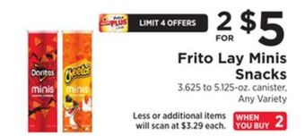 ShopRite Minis snacks offer