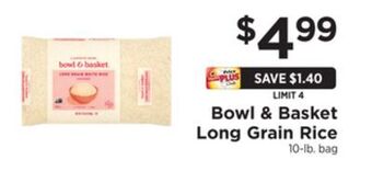 ShopRite Long grain rice offer