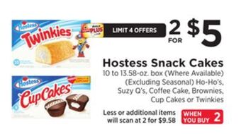 ShopRite Snack cakes offer