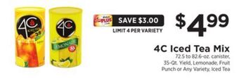 ShopRite Iced tea mix offer