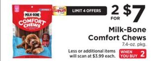 ShopRite Comfort chews offer