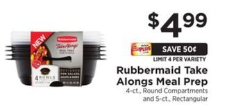 ShopRite Take alongs meal prep offer