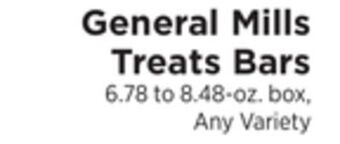 ShopRite Treats bars offer