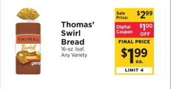 ShopRite Swirl bread offer